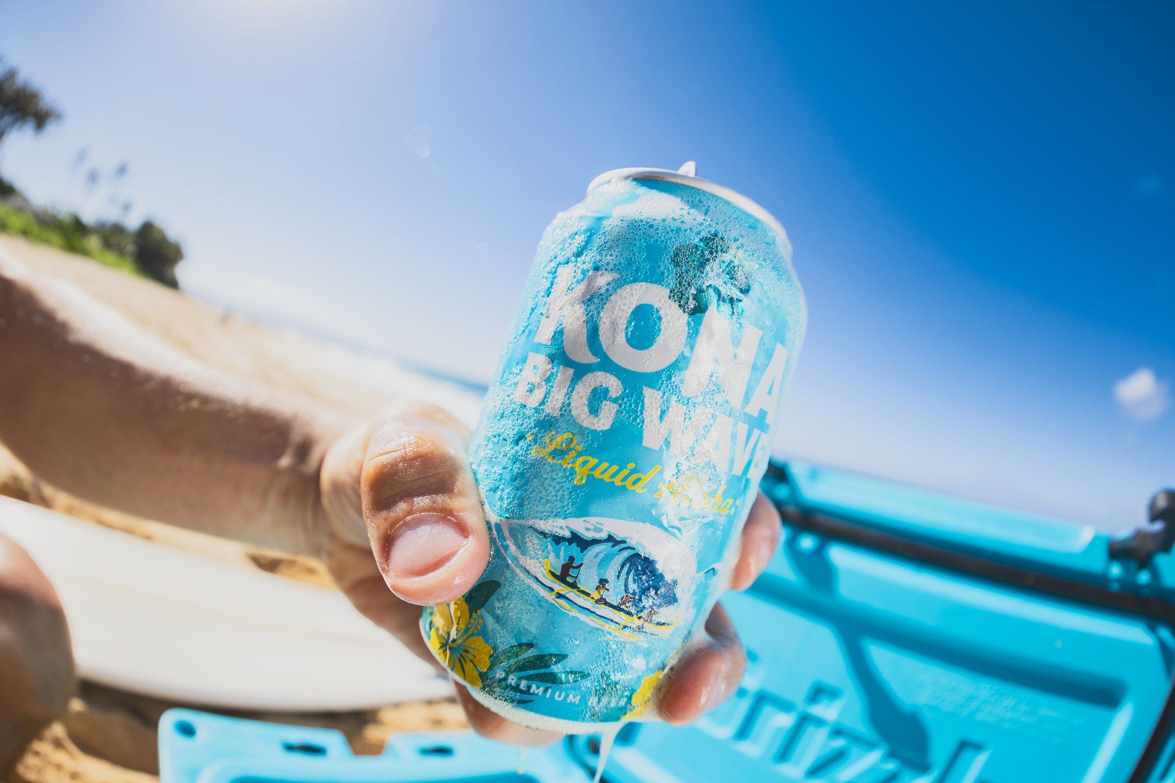 Kona Big Wave can close-up